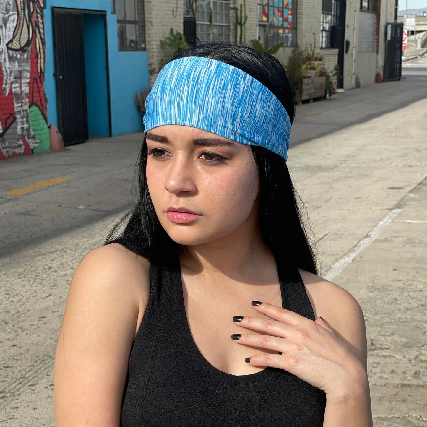 Jupitergear Extra-Wide Sport and Fitness Sweat Wicking Fitness Headband