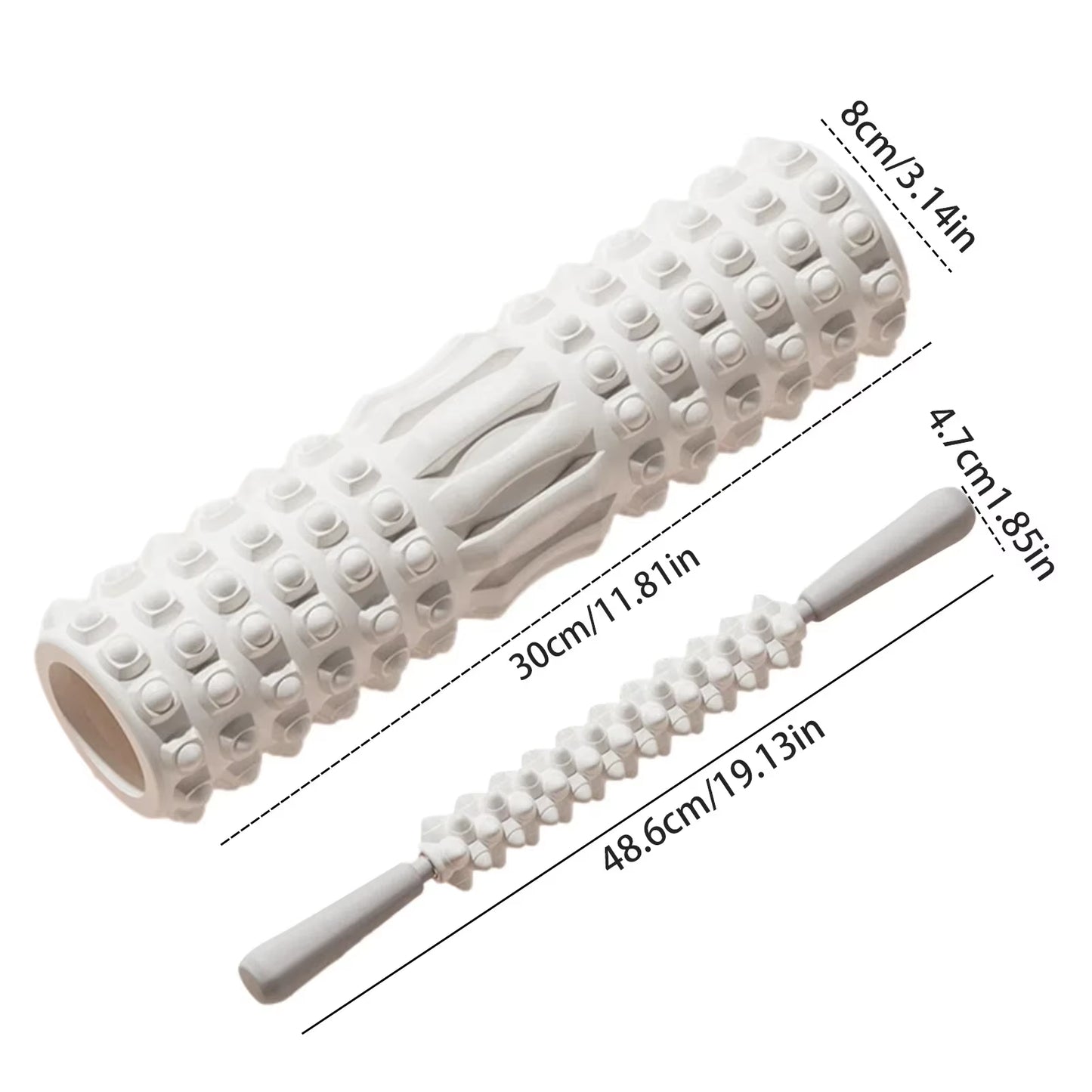 Yoga Foam Roller Pilates Yoga Exercise Back Muscle Massage Roller Stretching Exercise Yoga Fitness Training Roller Gym Fitness