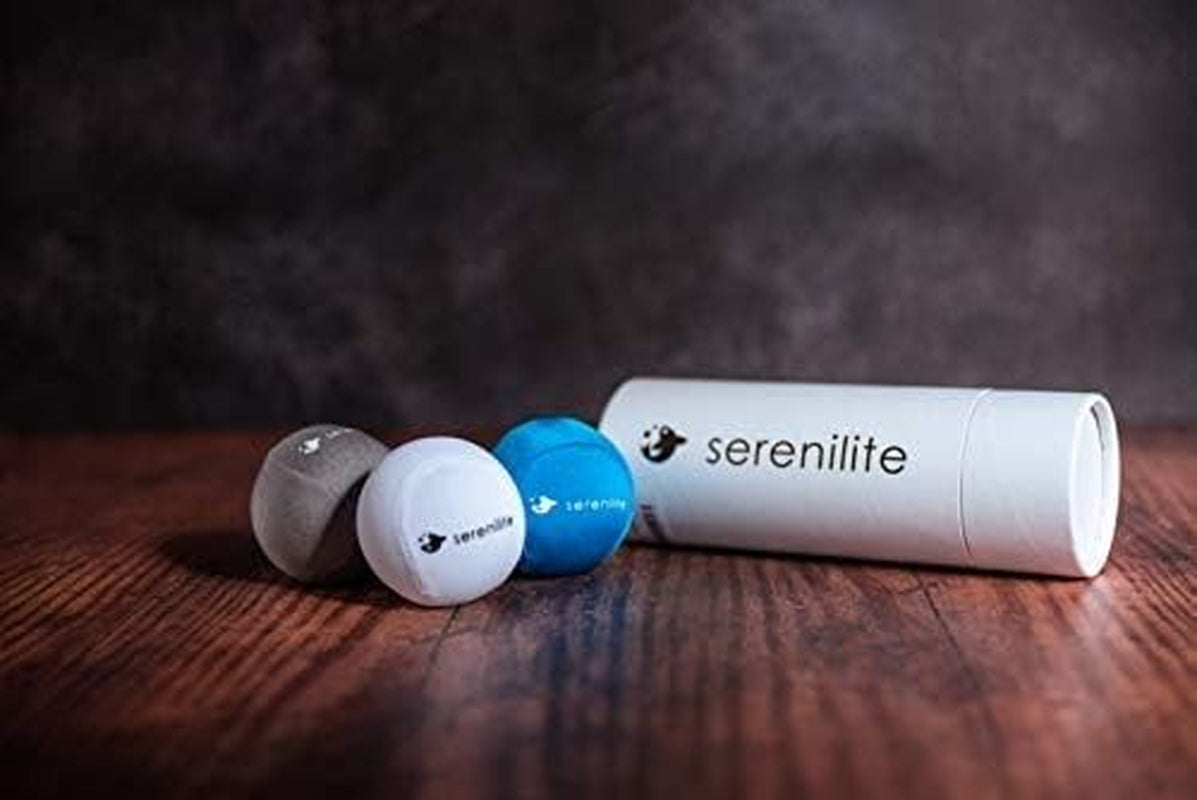Serenilite Hand Therapy Exercise Stress Ball Bundle - Tri-Density Stress Balls F