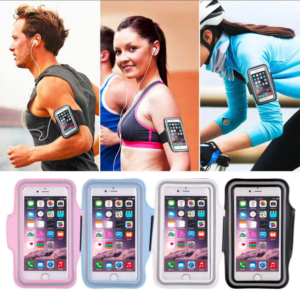 New Waterproof Sports Running Case Workout Mobile Phone Holder Pouch for Iphone Cell Phone Arm Bag Bands Running Bag