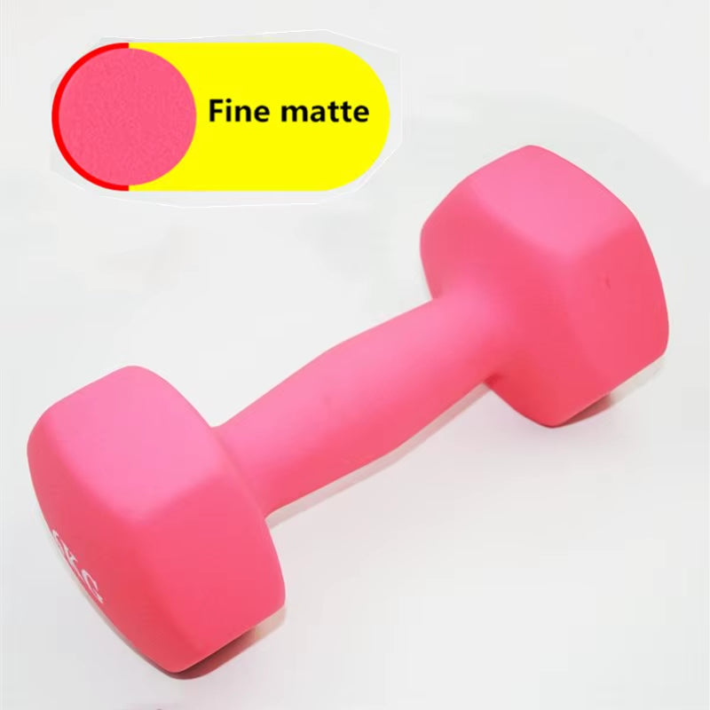2Kg/4Kg Weights Exercise Fitness Dumbbells Men Women Anti-Slip Dumbbell for Gym Home Bodybuilding Sport Weight Lifting Equipment