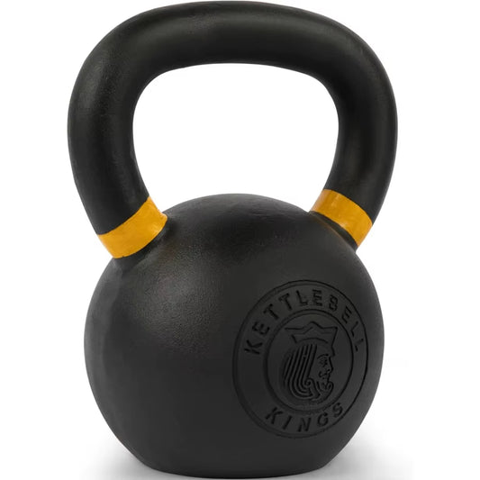 Powder Coated Kettlebell Weights - 9-97 Lb Strength Training Kettlebells for Men and Women - Hand Weights Workout Gym Equipment