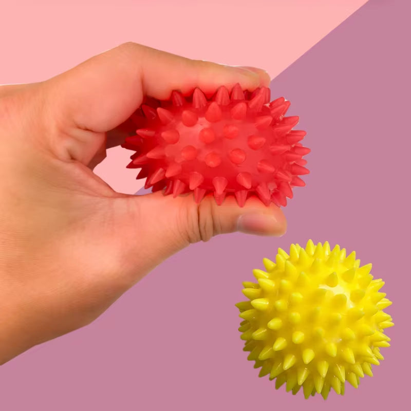 Spiky Massage Ball Exercise Exercise Exercise Hand Foot Pain Relief Plantar Relievers Muscle Soreness Relief Gift to Wife