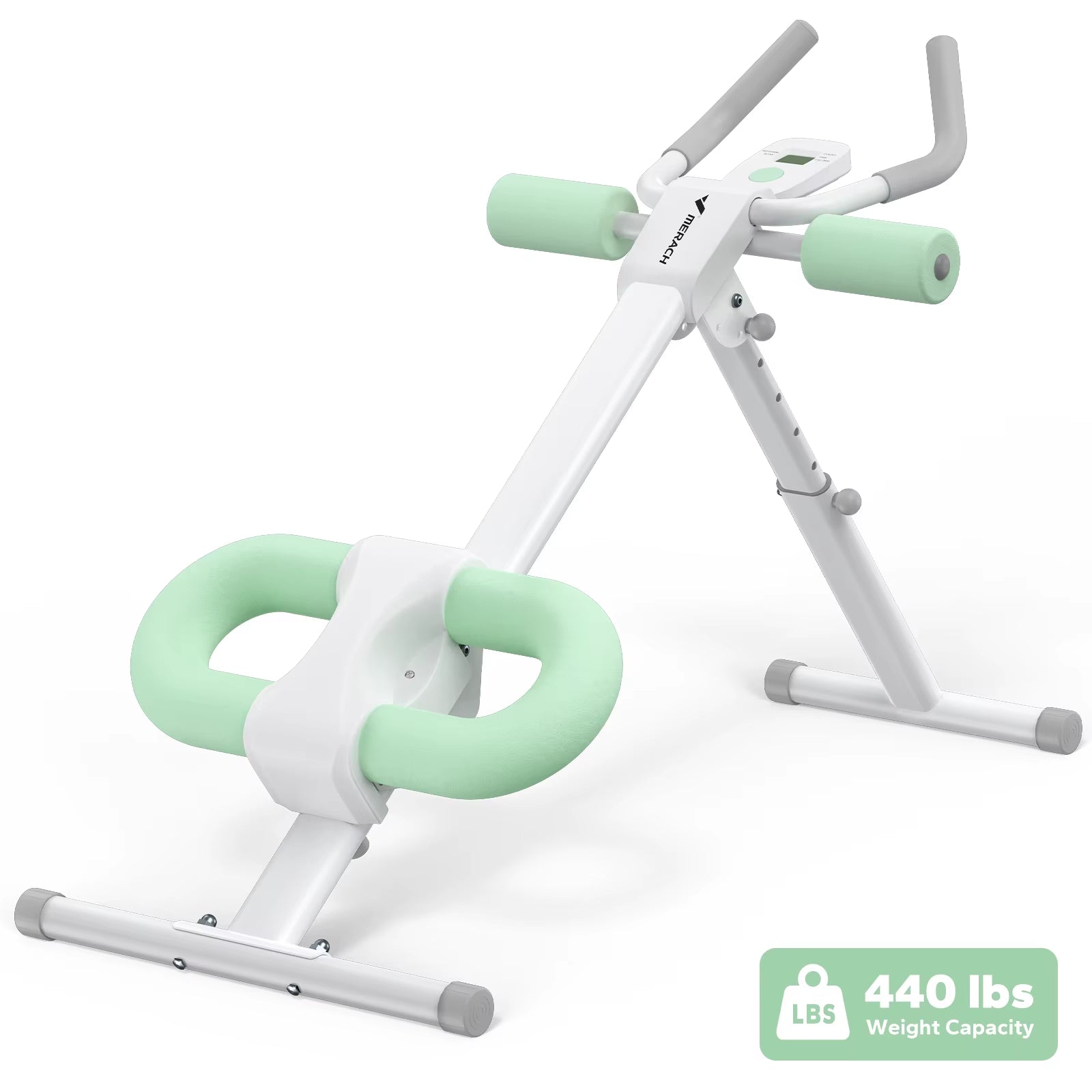 Ab Machine Adjustable Trainer Workout Foldable Knee Protection Abdominal Exercise Machine Core Ab Exercise System Trainer