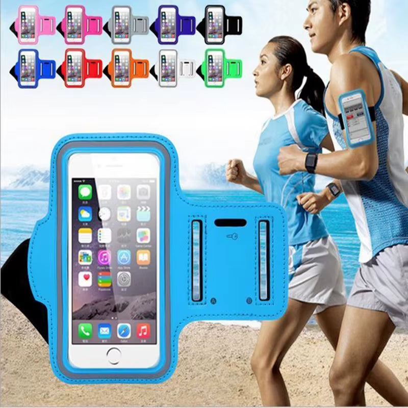 New Waterproof Sports Running Case Workout Mobile Phone Holder Pouch for Iphone Cell Phone Arm Bag Bands Running Bag