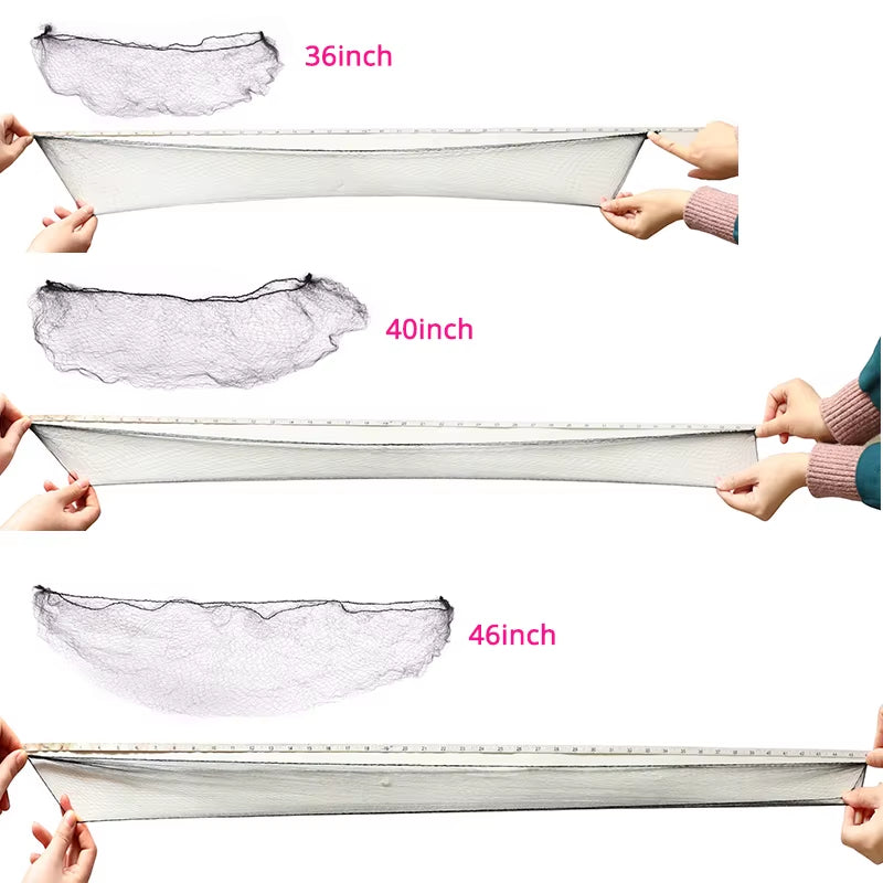 Elasticity Invisible Elastic Mesh Wig Nets for Hair Bun Making Ballet Dancer Kitchen Food Serive Hairnets for Bundles