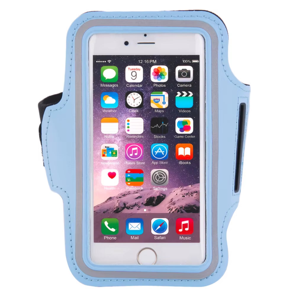 New Waterproof Sports Running Case Workout Mobile Phone Holder Pouch for Iphone Cell Phone Arm Bag Bands Running Bag
