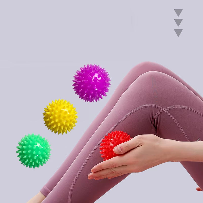 Spiky Massage Ball Exercise Exercise Exercise Hand Foot Pain Relief Plantar Relievers Muscle Soreness Relief Gift to Wife