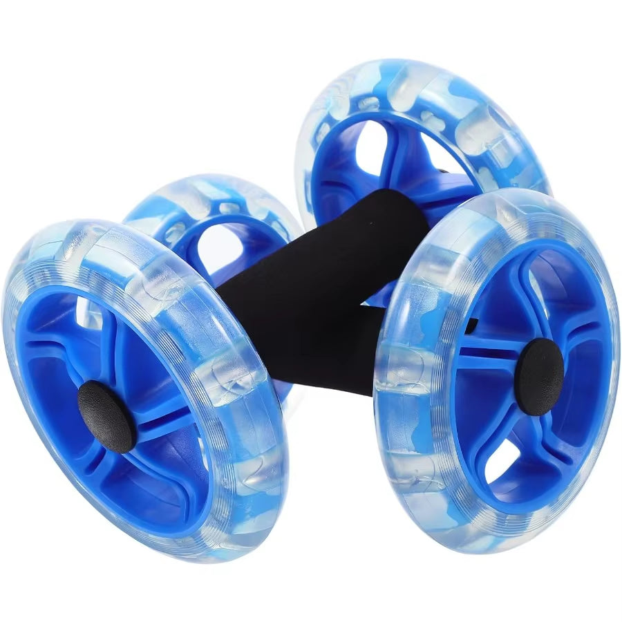 Exercise Roller Weight Loss Equipment Exercise Abdominal Roller Ab Exercise Roller Hand Weights Dumbbell Yellow Fitness Exercise