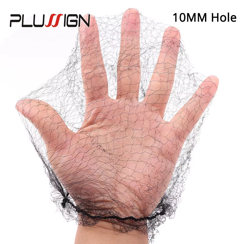 Elasticity Invisible Elastic Mesh Wig Nets for Hair Bun Making Ballet Dancer Kitchen Food Serive Hairnets for Bundles