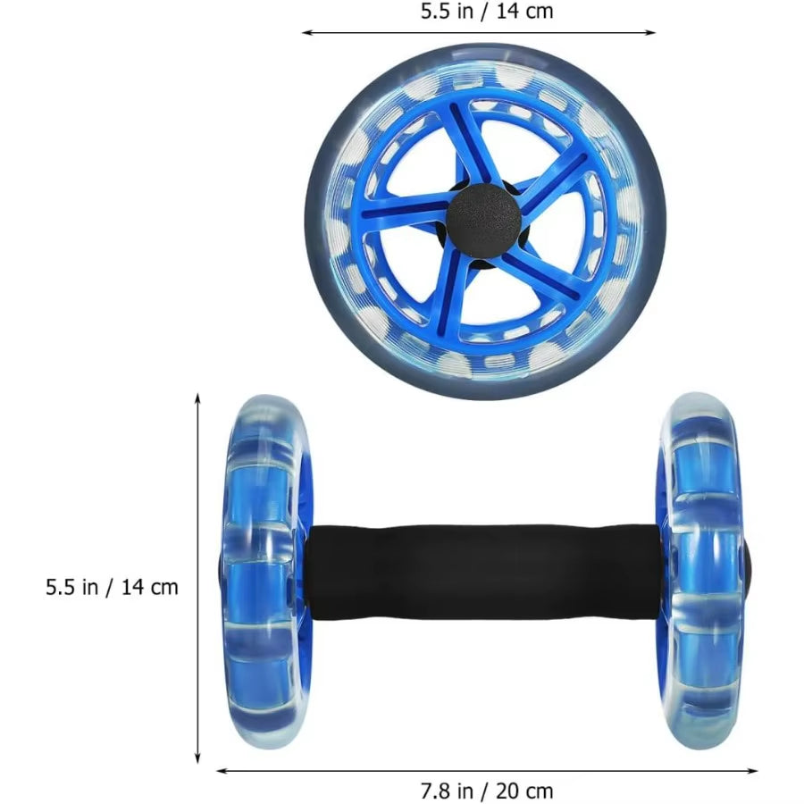 Exercise Roller Weight Loss Equipment Exercise Abdominal Roller Ab Exercise Roller Hand Weights Dumbbell Yellow Fitness Exercise
