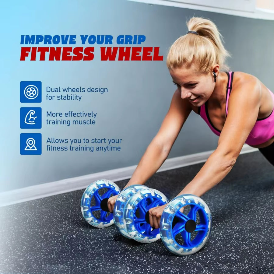 Exercise Roller Weight Loss Equipment Exercise Abdominal Roller Ab Exercise Roller Hand Weights Dumbbell Yellow Fitness Exercise