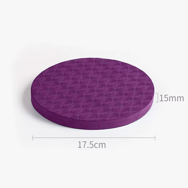 2PCS Thick Exercise Mat Yoga Knee Pads Balance Pad Fitness Mat Foam for Exercise DDYJ02